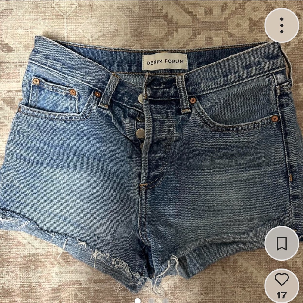 Denim Forum Classic Blue Shorts